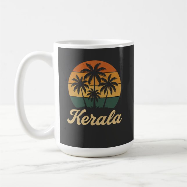 kerala india coffee mug (Left)