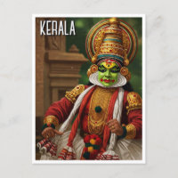 Kerala India Kathakali Performer Travel