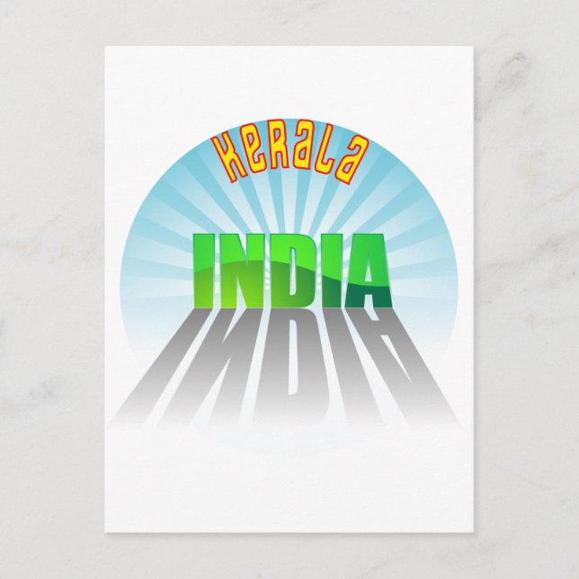 Kerala Postcard (Front)