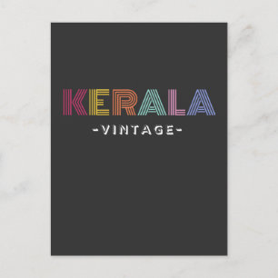kerala vintage  T-Shirt Wooden Box Sign Postcard