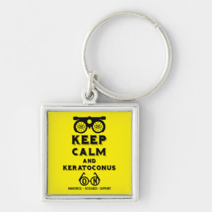 Keratoconus Support And Awareness Keychain
