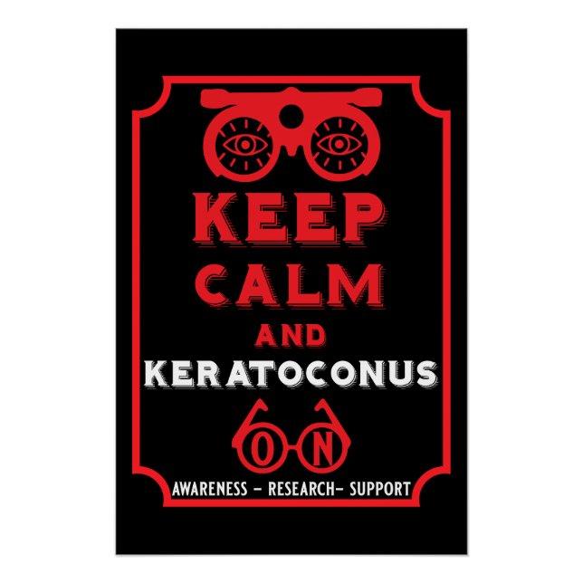 Keratoconus Support And Awareness Poster (Front)