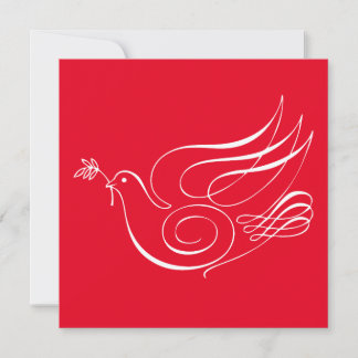 Kereru Calligraphy Peace Dove