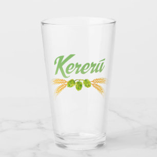 Kereru Hops and Barley Glass