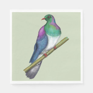 Kereru Wood pigeon Napkin