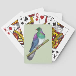 Kereru Wood pigeon Playing Cards
