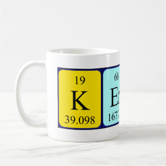 Kerith periodic table name mug