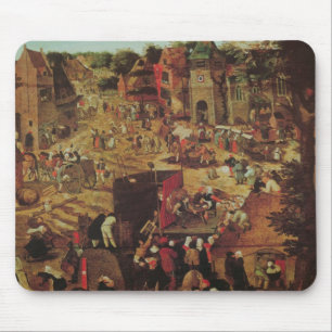 Kermesse with Theatre and Procession Mouse Pad