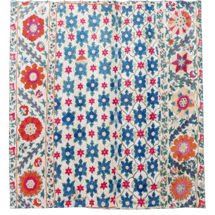 Kermina Suzani Uzbekistan Embroidery Print