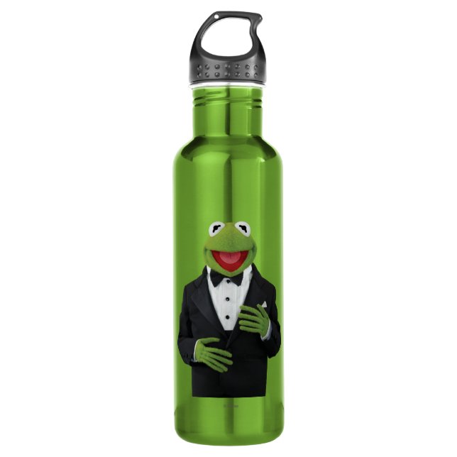 Kermit in a Suit 710 Ml Water Bottle (Front)