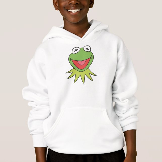 Kermit the Frog Cartoon Head (Front)