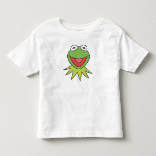 Kermit the Frog Cartoon Head Toddler T-shirt