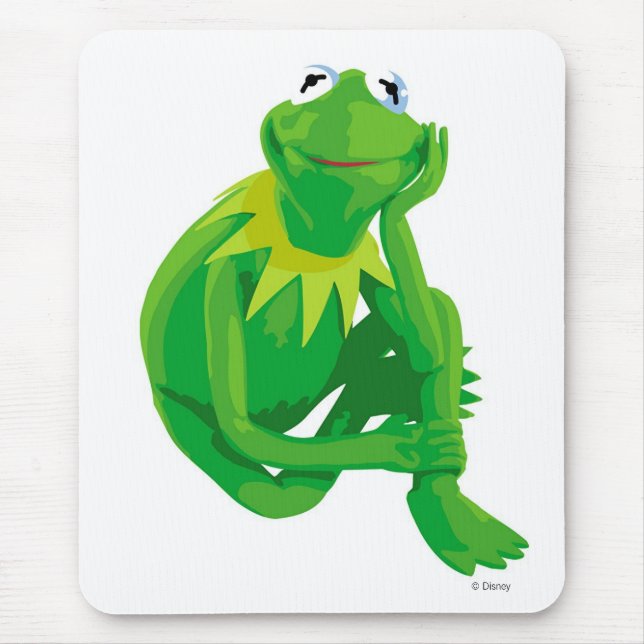 Kermit the Frog Charming Eyes Disney Mouse Pad (Front)