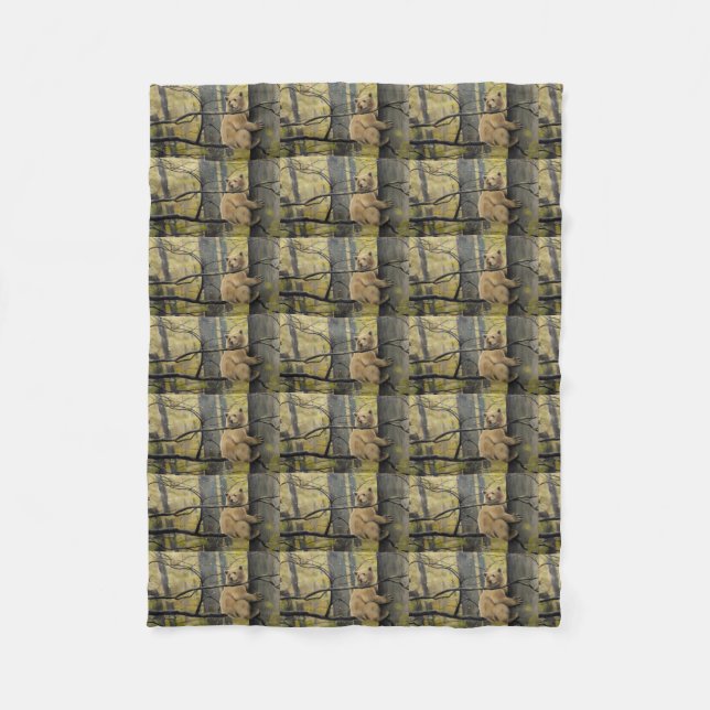 Kermode Bear Blanket Spirit Bear Fleece Blankets (Front)