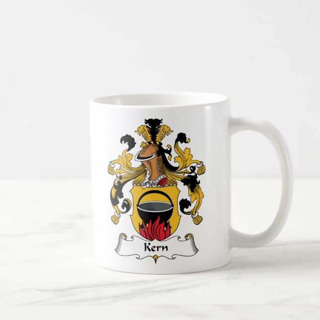 Kern Family Crest Coffee Mug (Right)