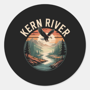 Kern River Classic Round Sticker