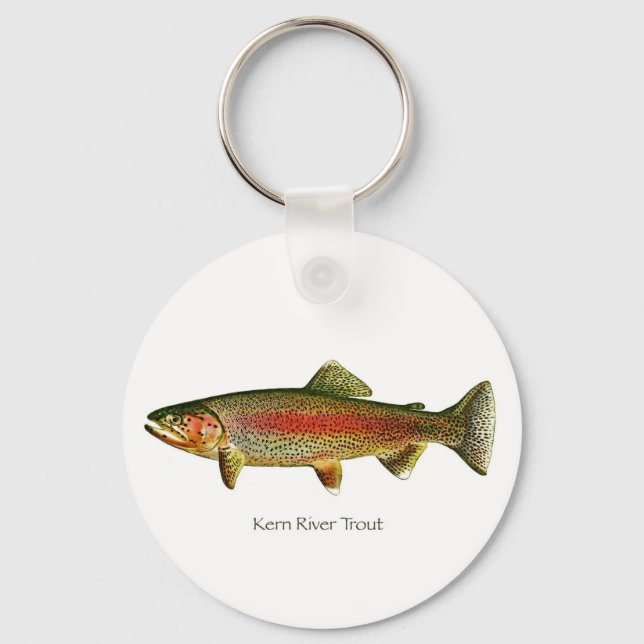 Kern River Trout Keychain (Front)