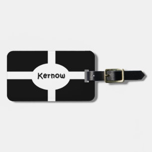 Kernow Cornish Flag Luggage Tag