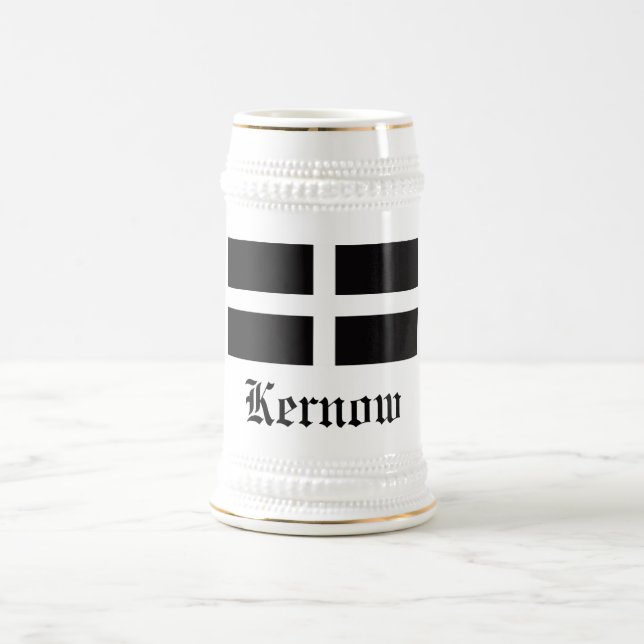 KERNOW (CORNWALL) BEER STEIN (Center)