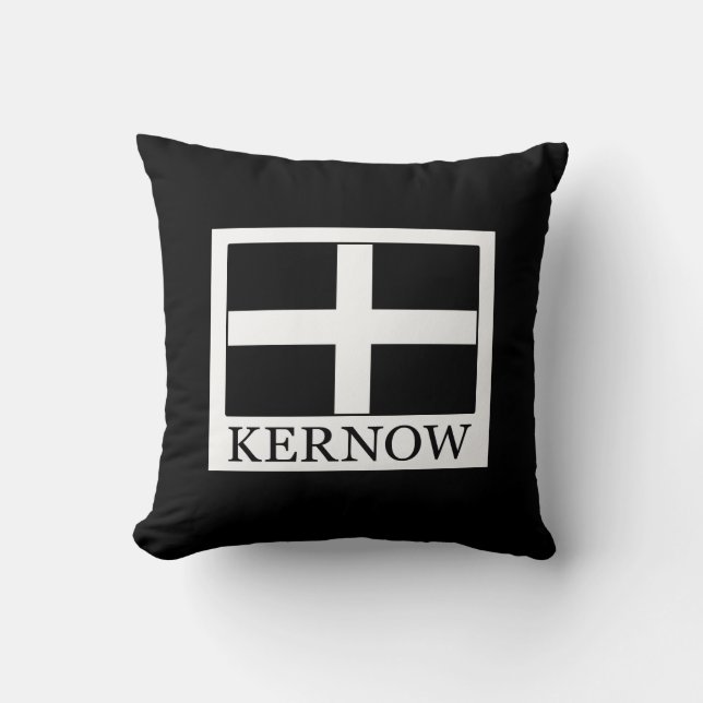 Kernow Throw Pillow (Front)