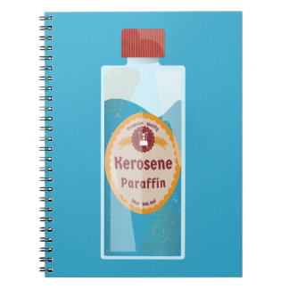 Kerosene Bottle Parffin Notebook