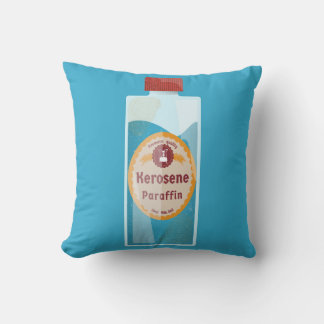 Kerosene Bottle Parffin Throw Pillow