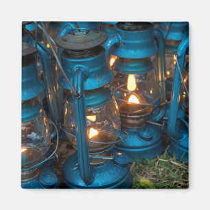 Kerosene Lamps   Ol Pejeta Bush Camp Magnet