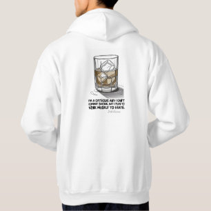 Kerouac Whiskey Sweatshirt - Drink Death Hoodie