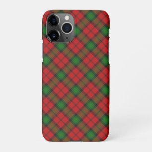 Kerr Clain Tartan Plaid Pattern iPhone 11Pro Case