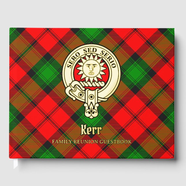 Kerr Family Reunion Guest Book (Front)