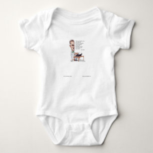 Kerr/London James Joyce & English Is Torture Quote Baby Bodysuit