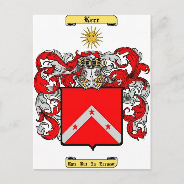 Kerr (scottish) postcard (Front)