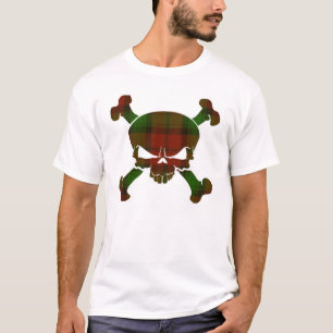 Kerr Tartan Skull No Banner T-Shirt