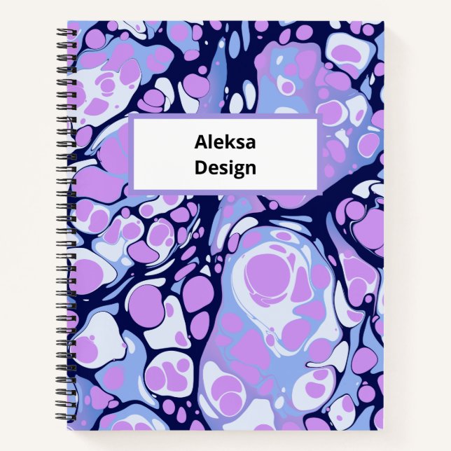 Kerra - Liquify, modern design Notebook (Front)
