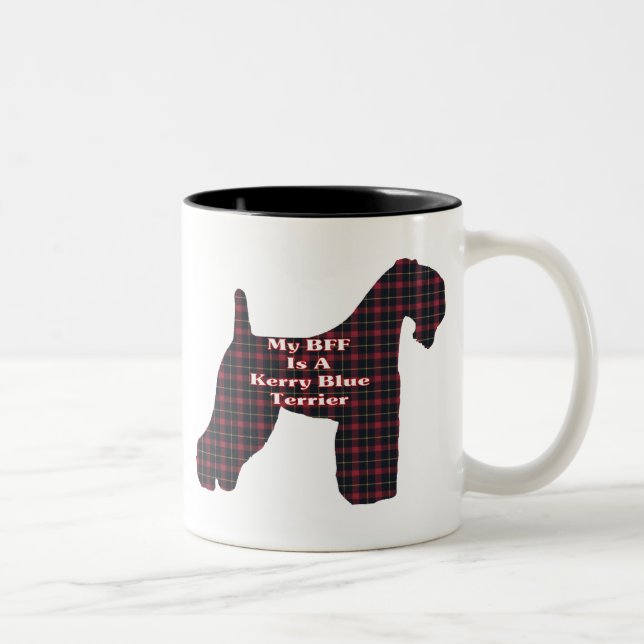 Kerry Blue Terrier BFF Mug (Right)