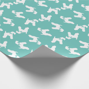 Kerry Blue Terrier Dog Puppy Wrapping Paper