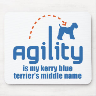 Kerry Blue Terrier Mouse Pad
