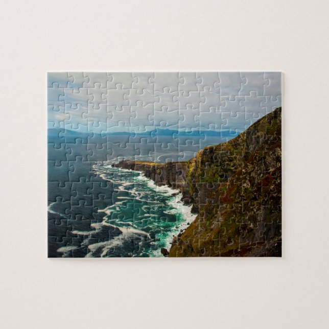 Kerry Cliffs Portmagee Kerry Ireland. Jigsaw Puzzle (Horizontal)