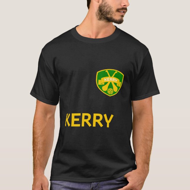 Kerry - Football And Hurling Long Sleeve Jersey T-Shirt (Front)