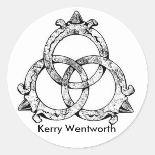 Kerry Wentworth Trinity Logo Sticker