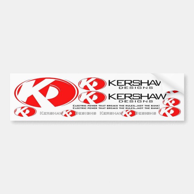Kershaw Designs Stickers (Front)
