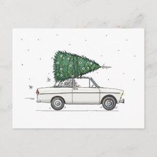 Kerstkaart Daf 66 Postcard