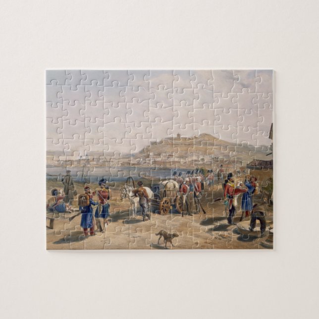 Kertch from the North, plate from 'The Seat of War Jigsaw Puzzle (Horizontal)
