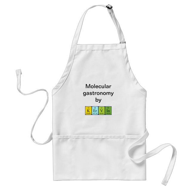 Kervin periodic table name apron (Front)