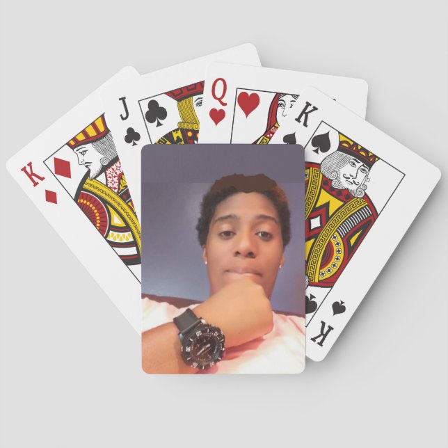 keshia Adams Playing Cards (Back)