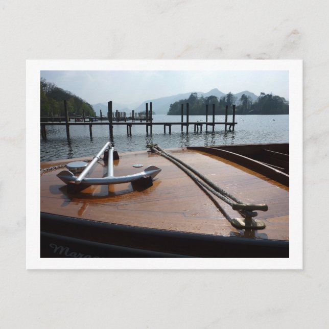 Keswick Boat Landings Postcard (Front)