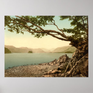 Keswick I, Derwentwater, Lake District, England Poster