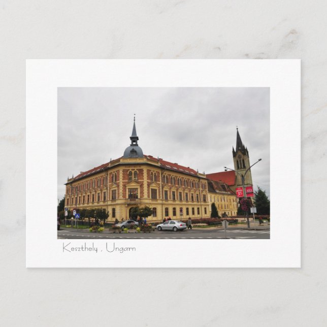 Keszthely , Ungarn Postkarte Postcard (Front)