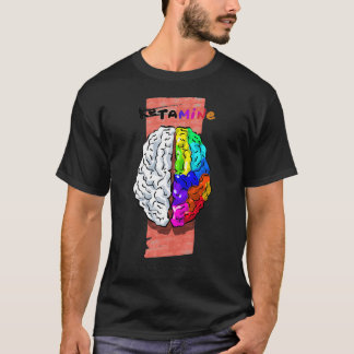 Ketamine Brain Funny Medical Cartoons T-Shirt