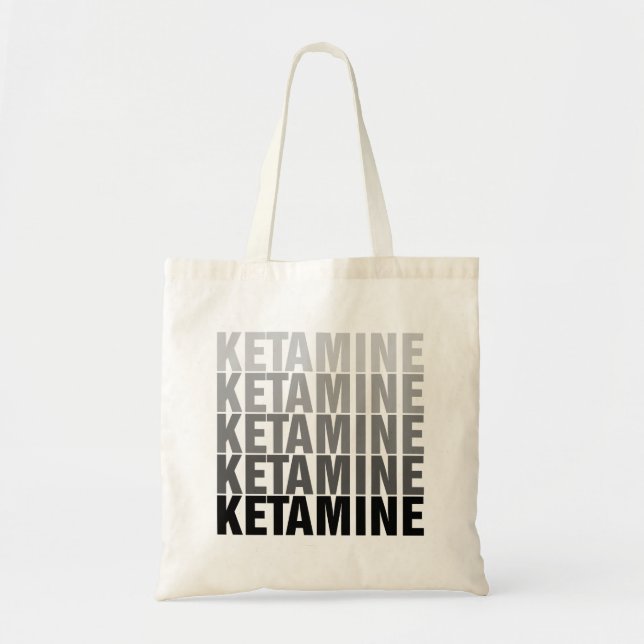 Ketamine Grocery Tote (Front)